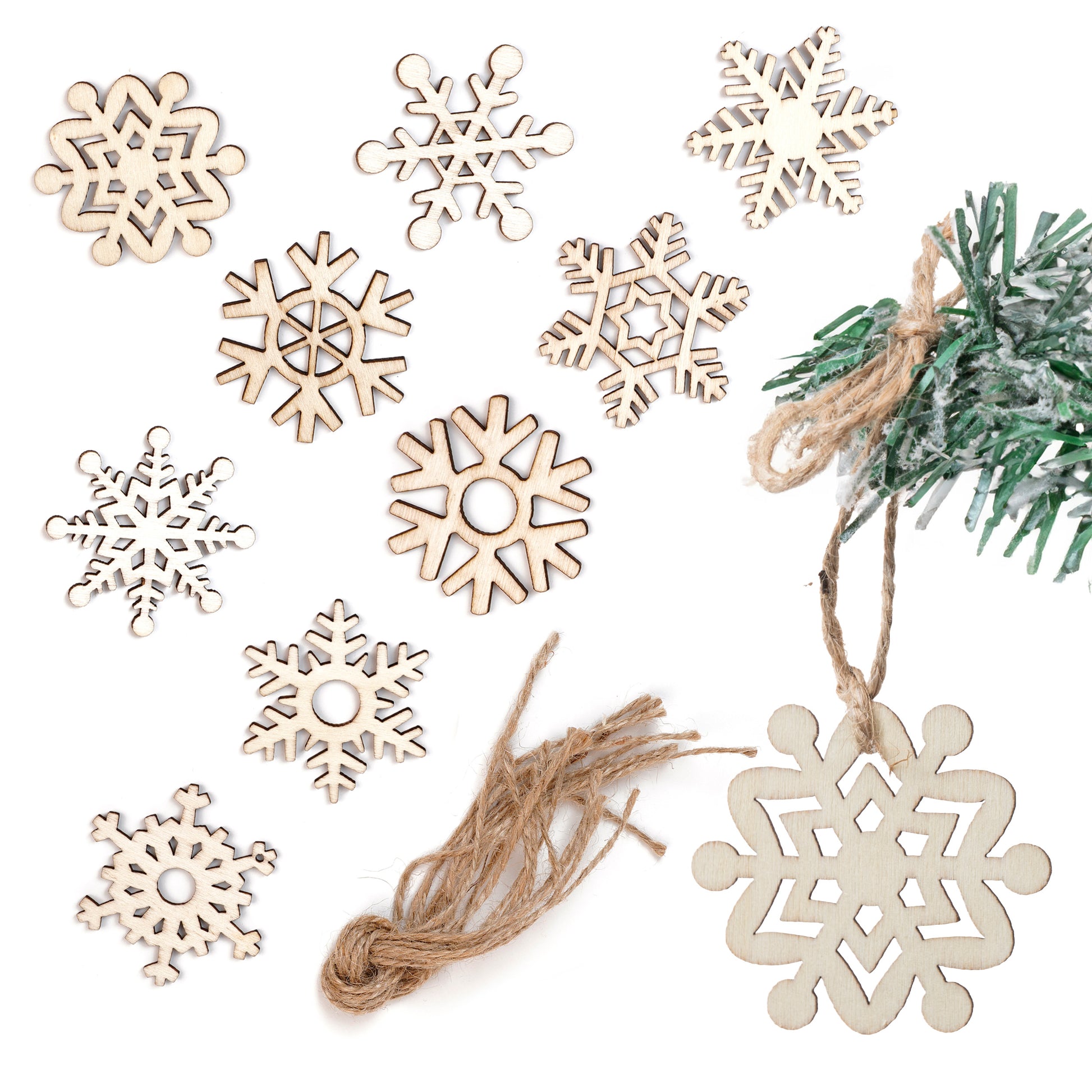 Drewniane Ozdoby Na Choinke