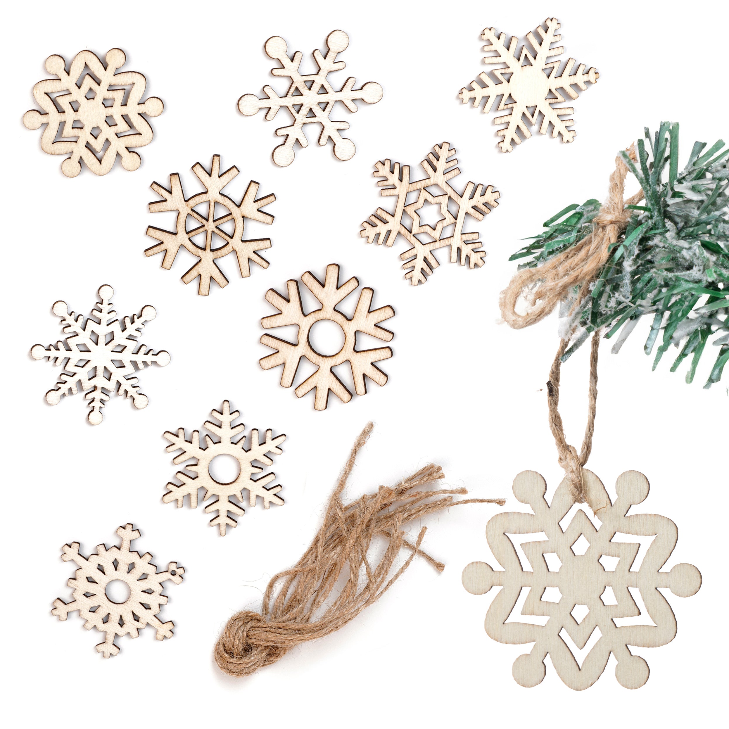 Drewniane Ozdoby Na Choinke