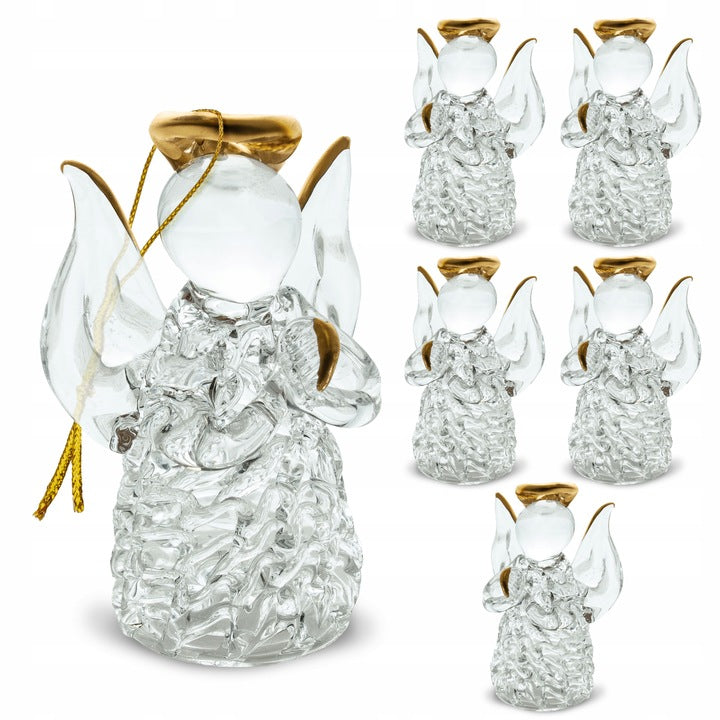 Sople na Choinkę Kryształowe Aniołki – Zestaw
