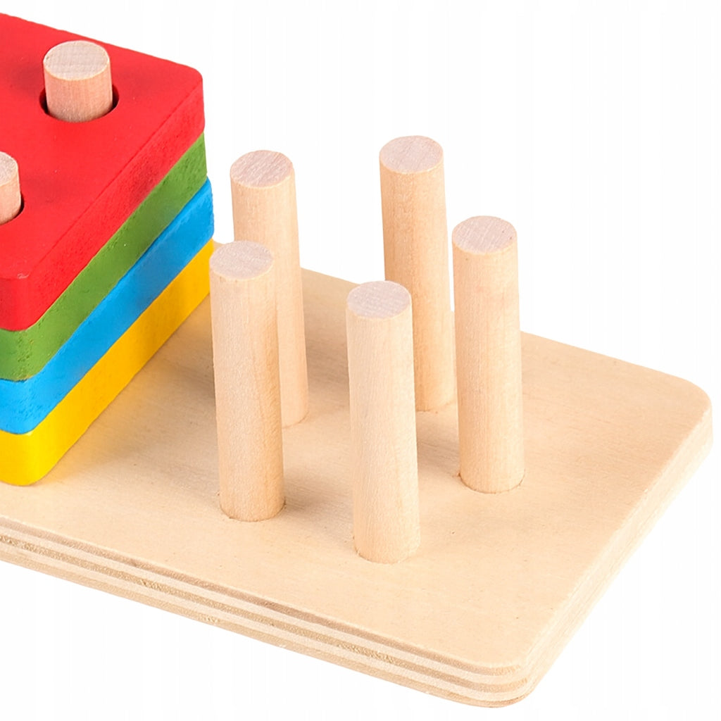 Drewniana Układanka  Drewniana Montessori