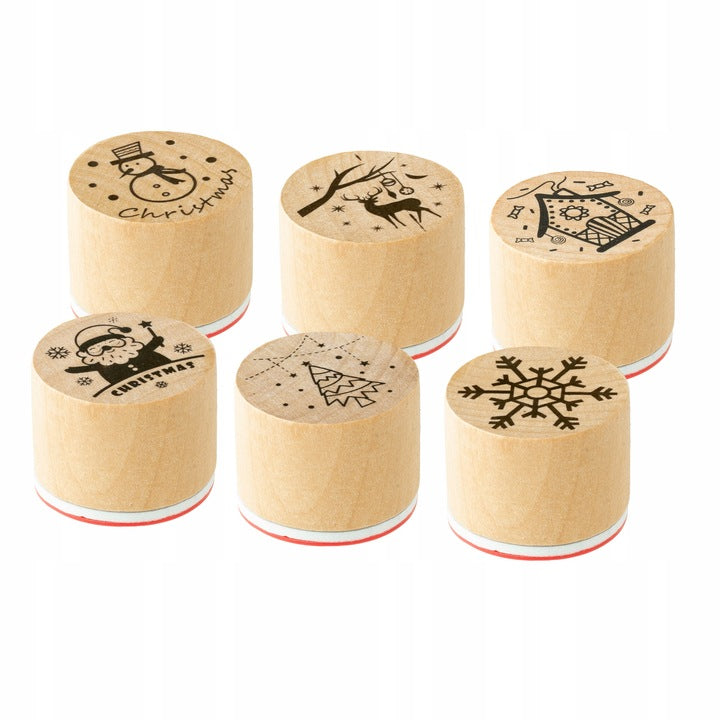 Pieczątki Świąteczne 6szt.