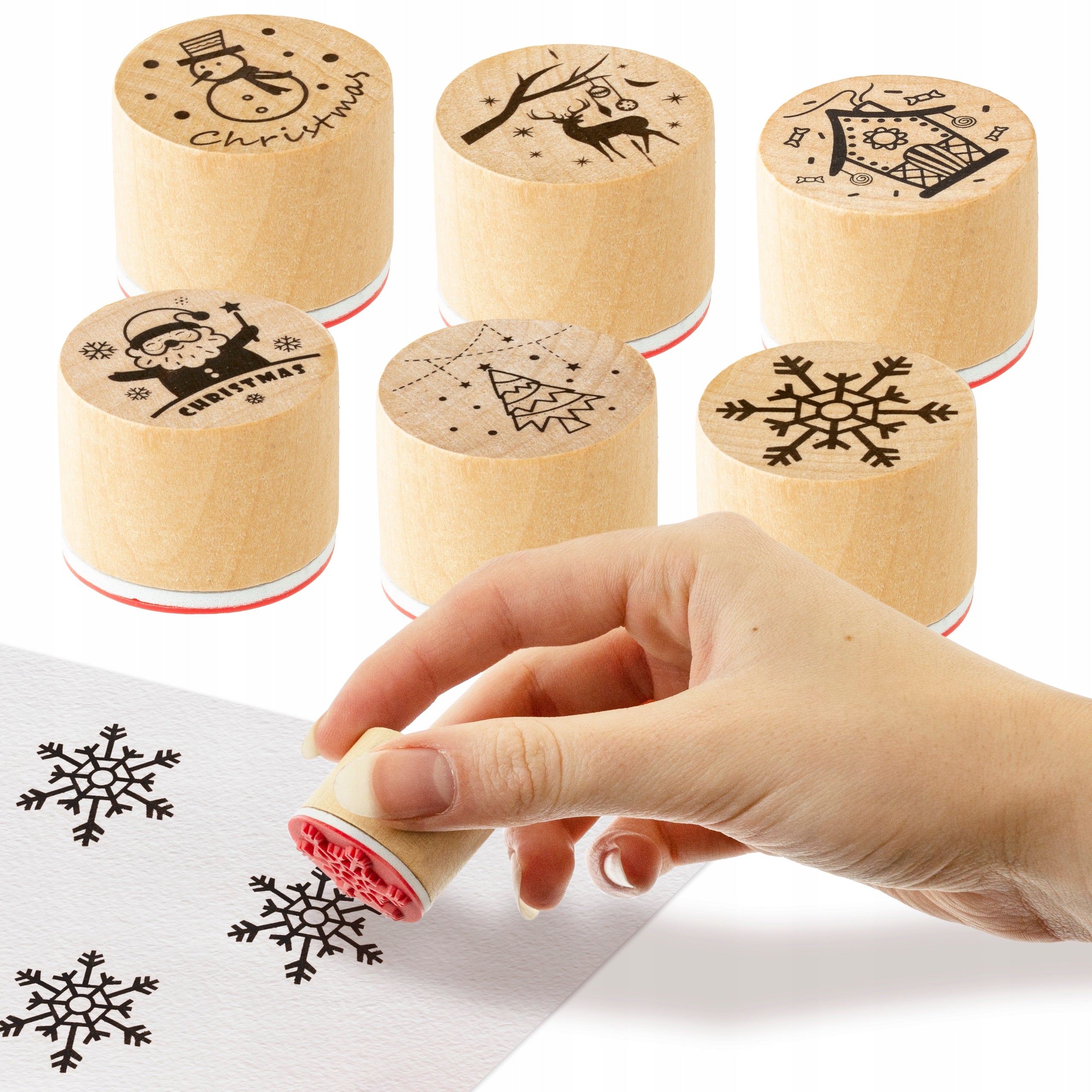 Pieczątki Świąteczne 6szt.