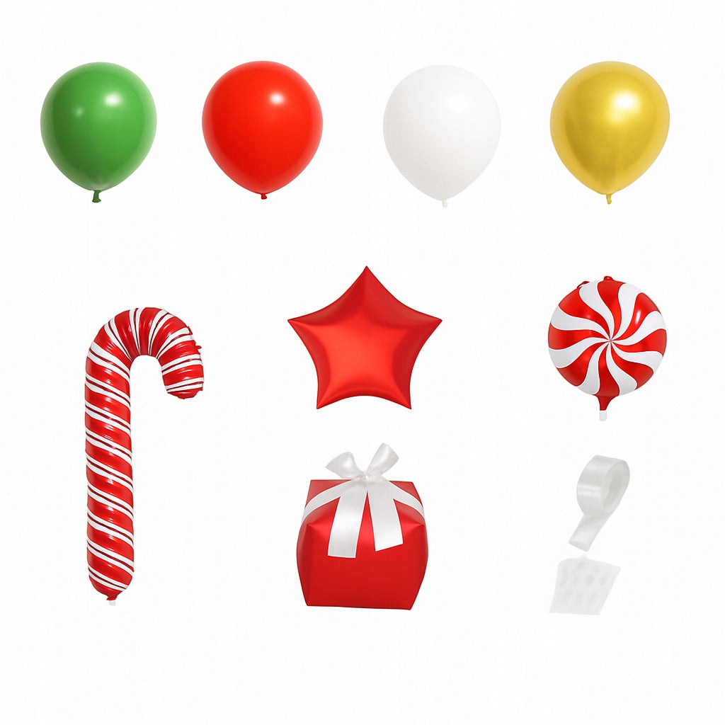 Girlanda Świąteczna Balonowa