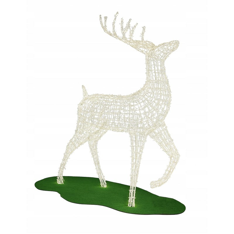 Renifer Ozdoba Ogrodowa 2,5x1,2m LED