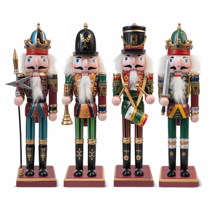 Dziadek do orzechów zestaw 4szt