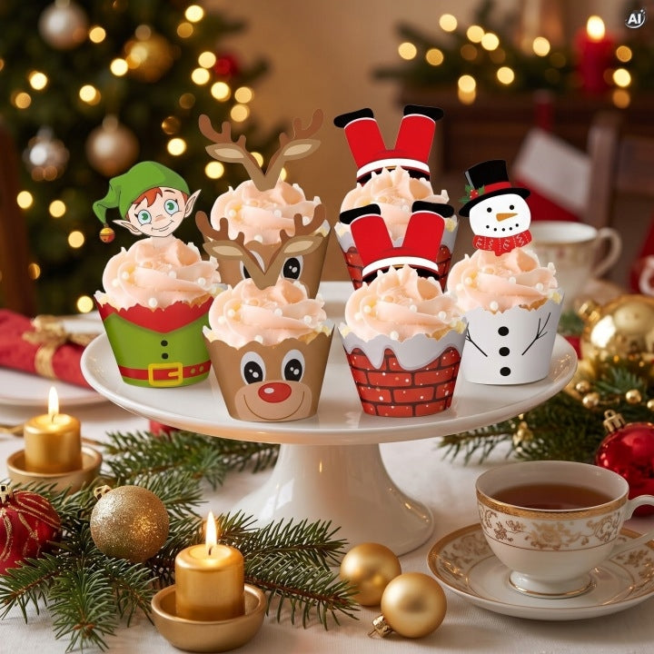 Papilotki do Muffinek 24szt.