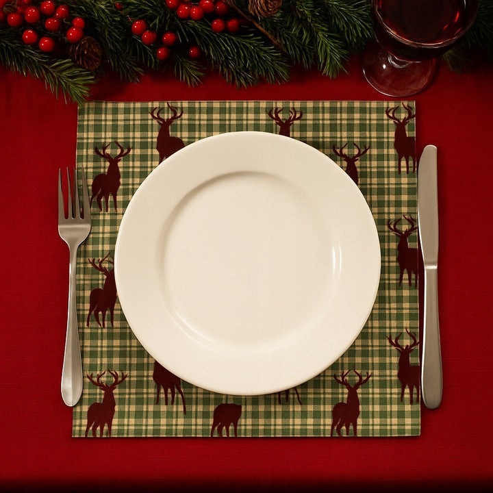 Świąteczne Podkładki Pod Talerz 24szt