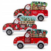 Pojemnik Samochód Świąteczny Zestaw 3szt.