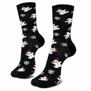 Świąteczne Skarpety Bawełniane z Bałwankami – Rozmiar 40–45