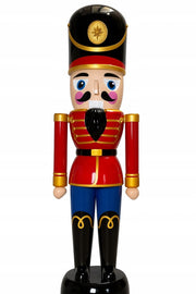 Świąteczny Dziadek Do Orzechów 2,74m Ozdoba Miejska