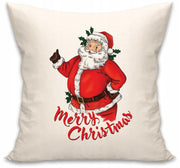 Poduszka Świąteczna 250×250mm Mikołaj Poszewka + Wkład