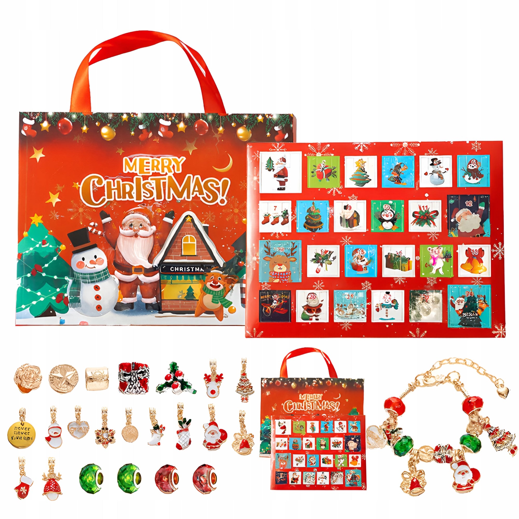 Kalendarz Adwentowy z Biżuterią