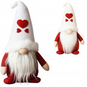 Świąteczny krasnal gnom dekoracyjny figurka 26 cm