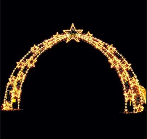 Świąteczny Łuk Świetlny 4x5m Ozdoba Uliczna