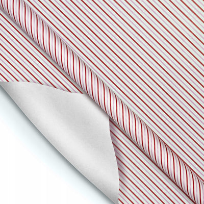 Papier pakowy czerwono biały