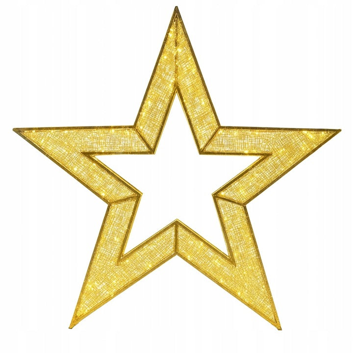 Świecąca gwiazda LED 1,2m Ozdoba zewnętrzna