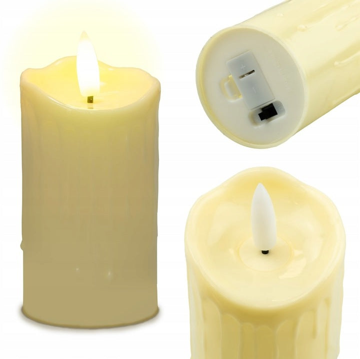 Świeczka LED z efektem płomienia