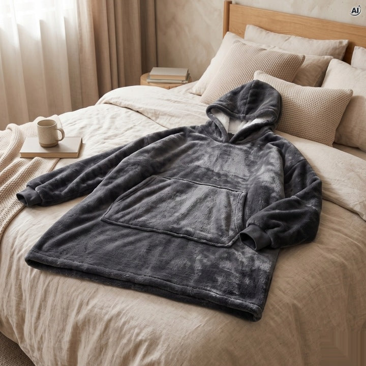 Kocobluza Oversize Szara 90cm