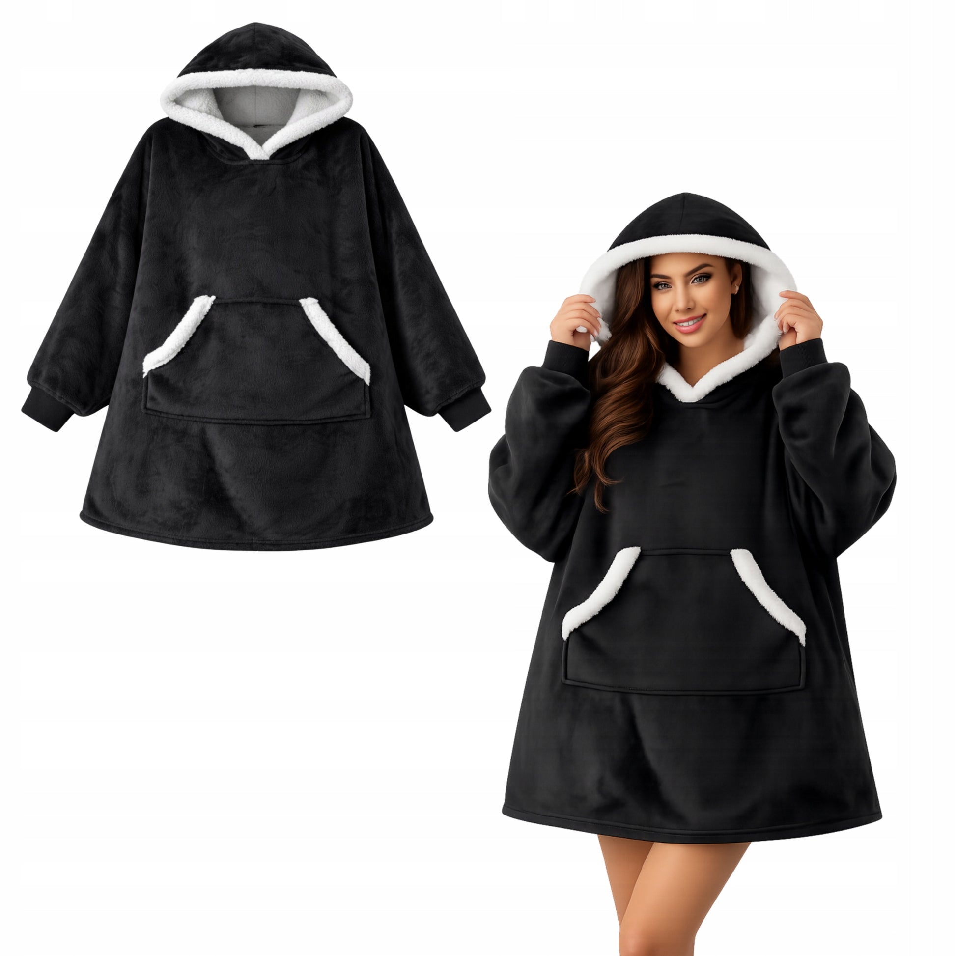 Kocobluza Szara Oversize