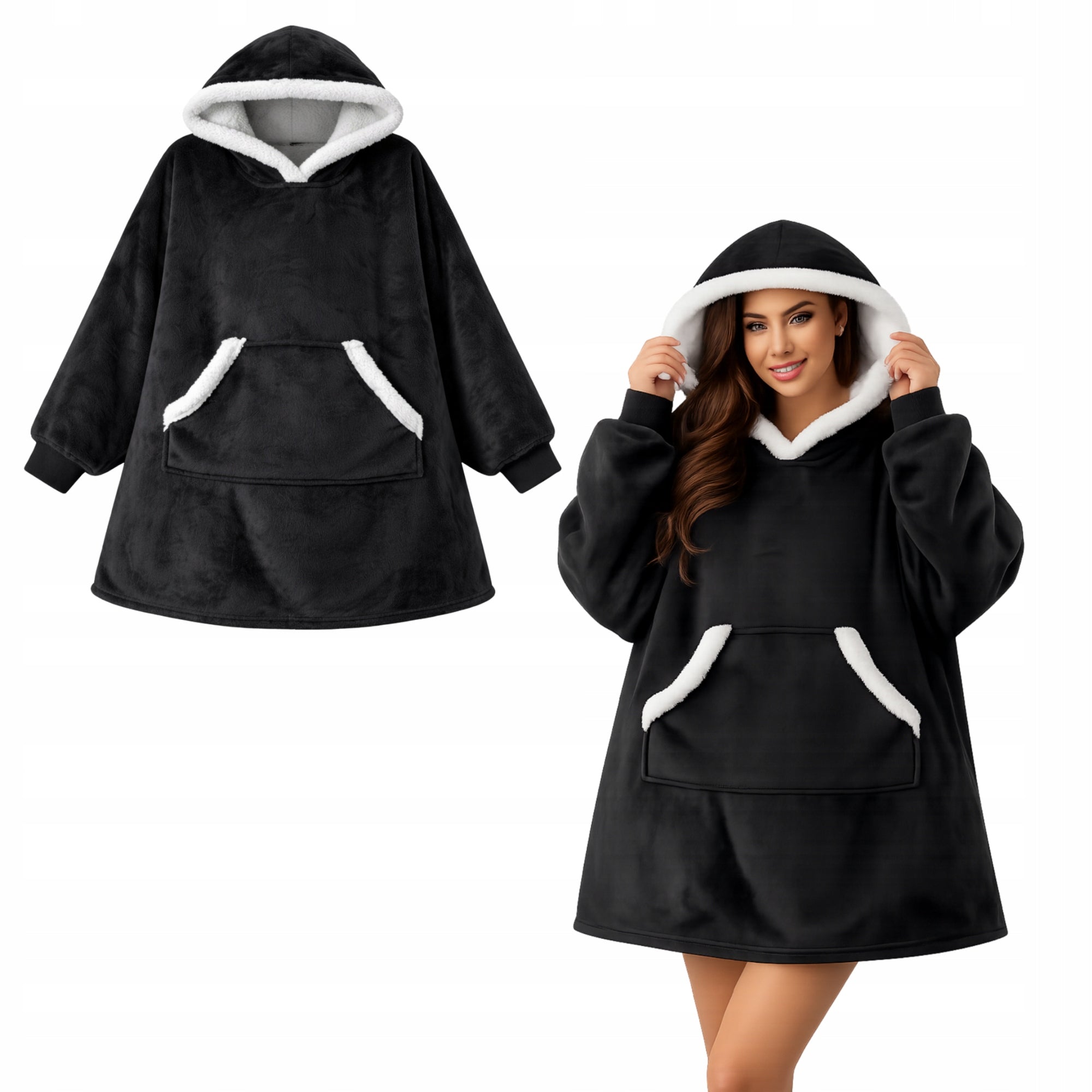 Kocobluza Szara Oversize