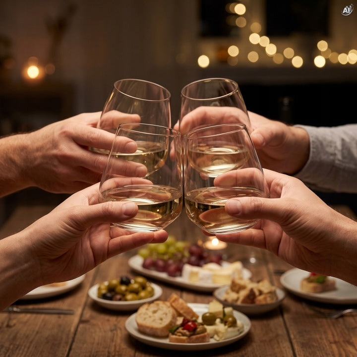 Szklanki do Wina Bez Nóżki 400 ml
