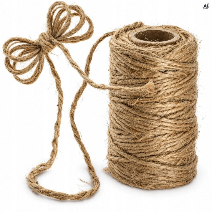 Sznurek Jutowy Naturalny 2 mm 50 m