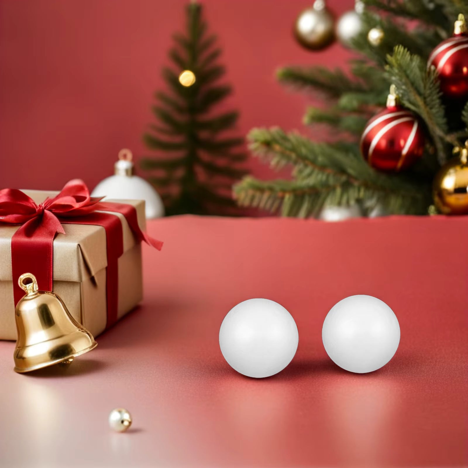 Bombki Styropianowe Zestaw Do Dekoracji