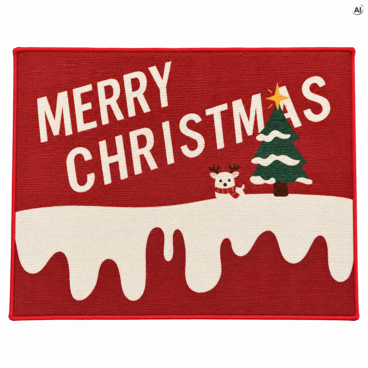 Świąteczna wycieraczka 40x60 cm Merry Christmas
