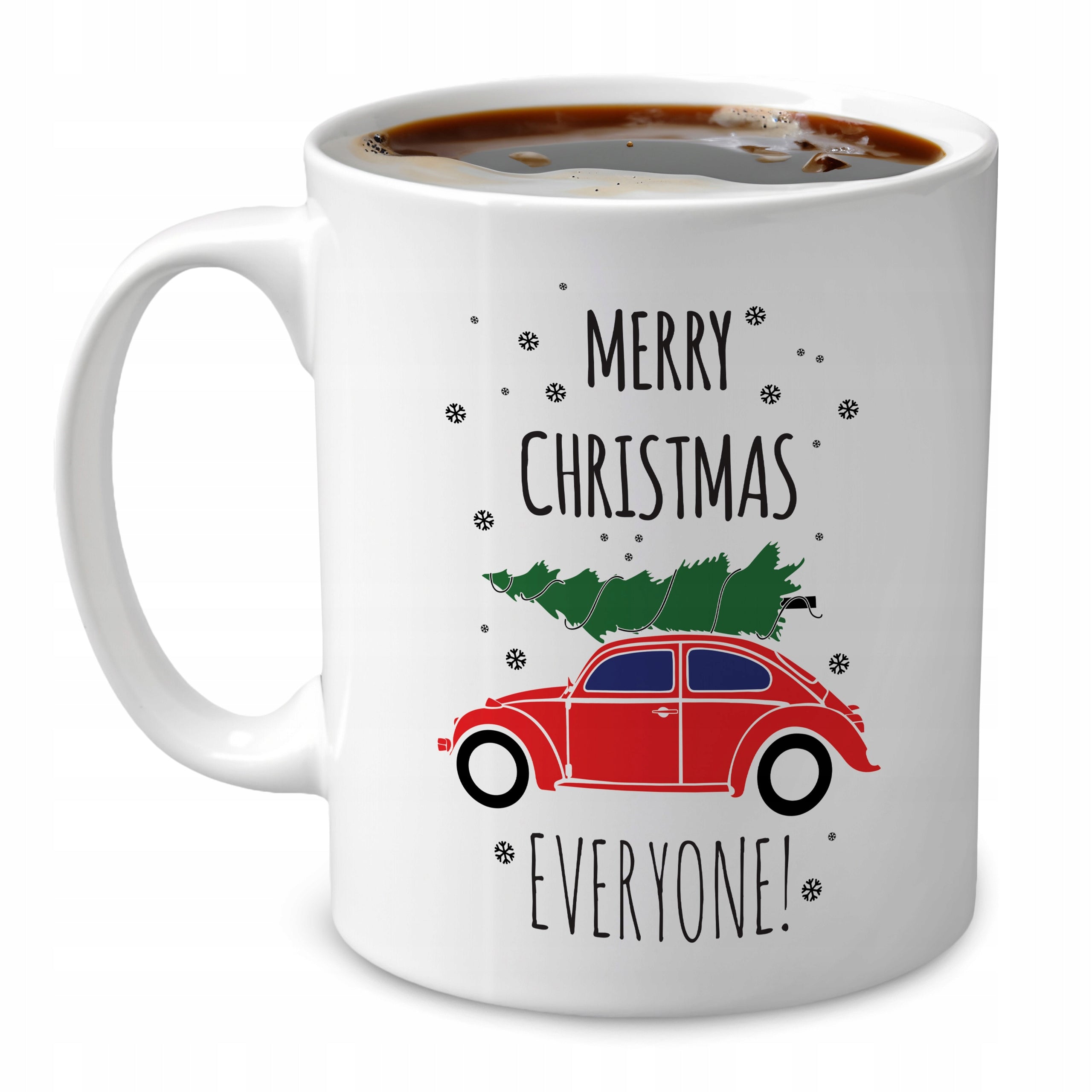 Kubek Świąteczny Świąteczny Samochód 330ml