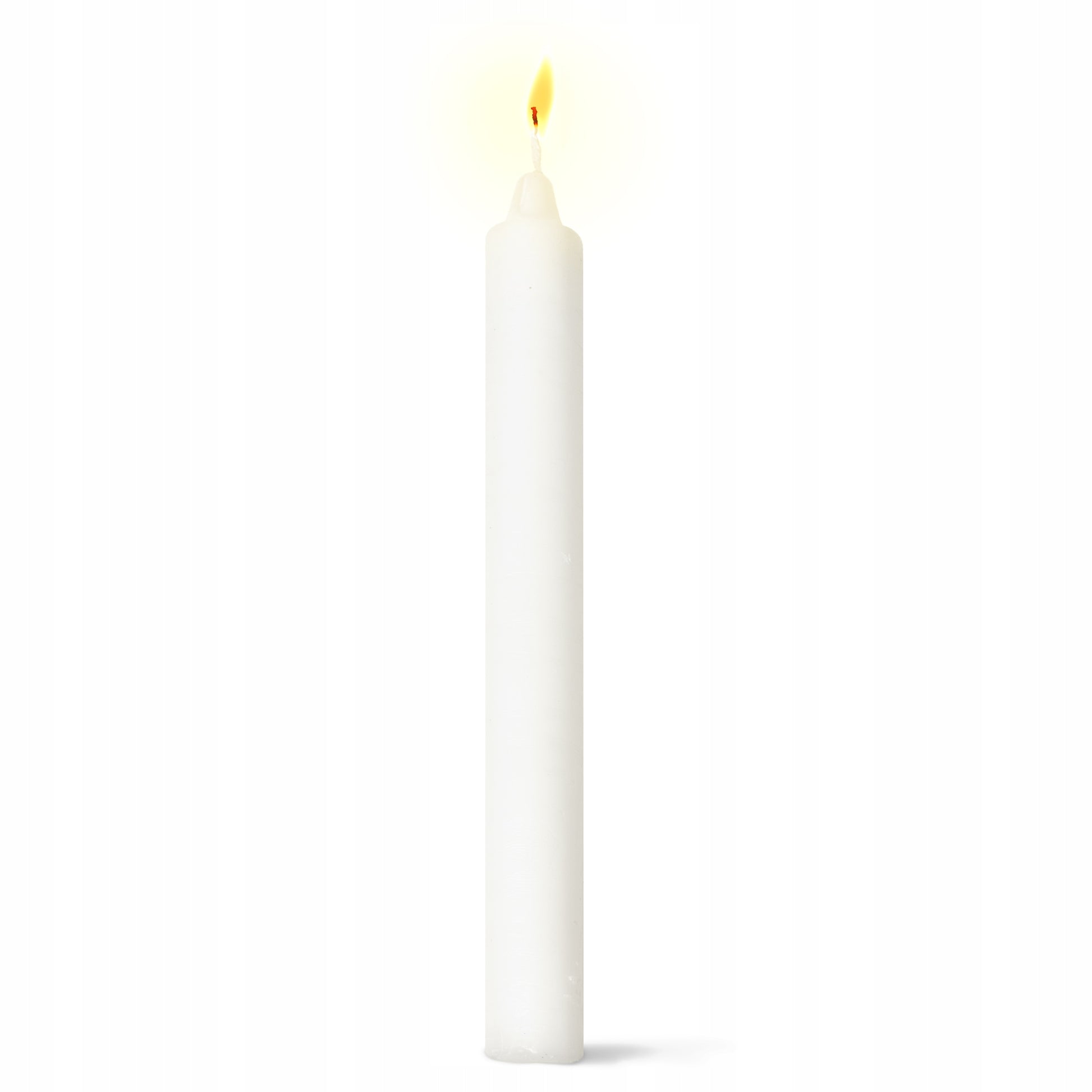 Świeczka BIAŁA 6 szt.
