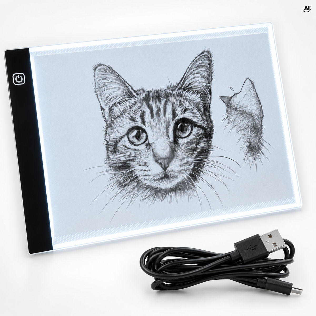 Tablet graficzny kalka do podświetlania