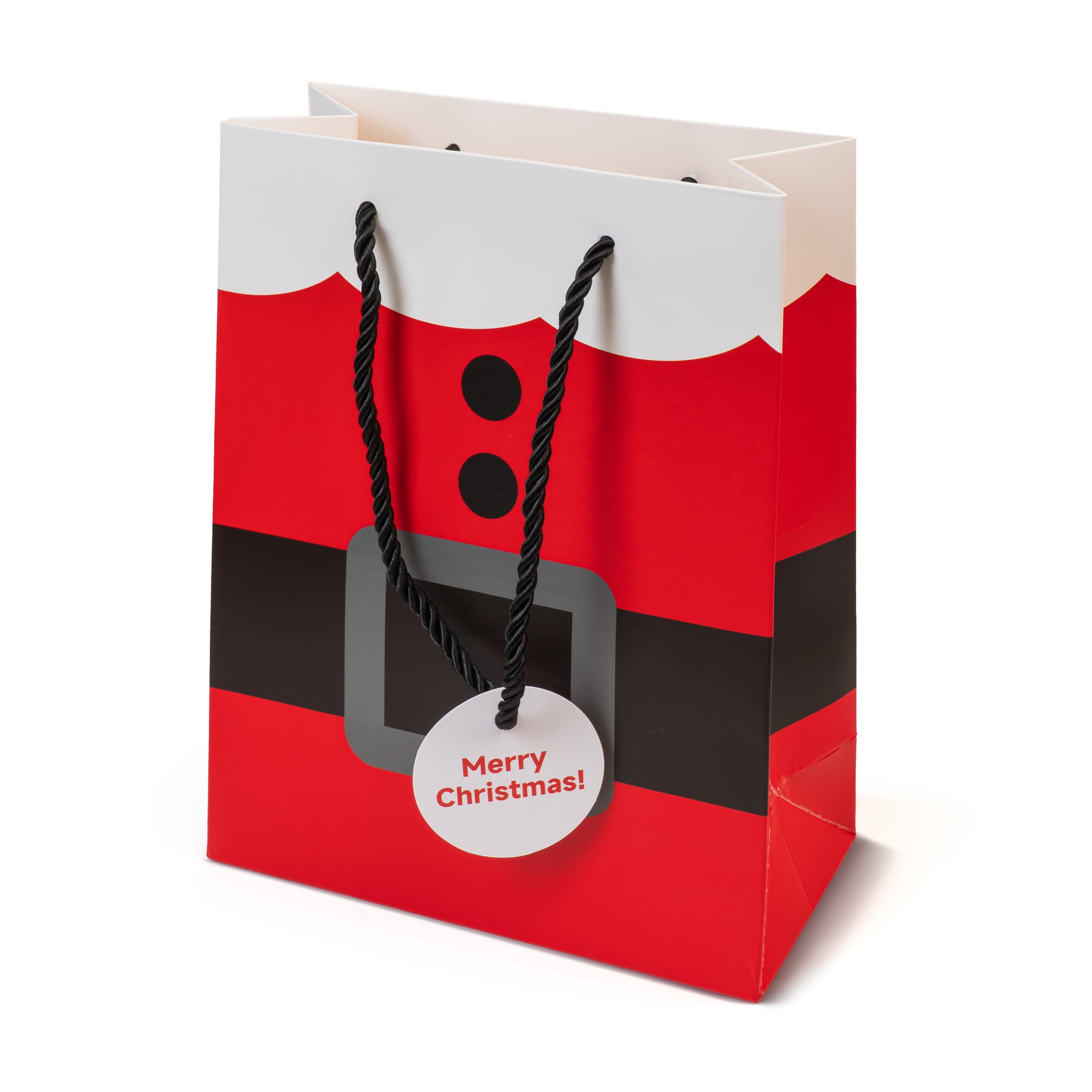 Torba Papierowa Strój Mikołaj 175x75x225mm 3szt