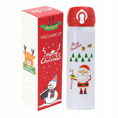 Świąteczny Kubek Termiczny Czerwony