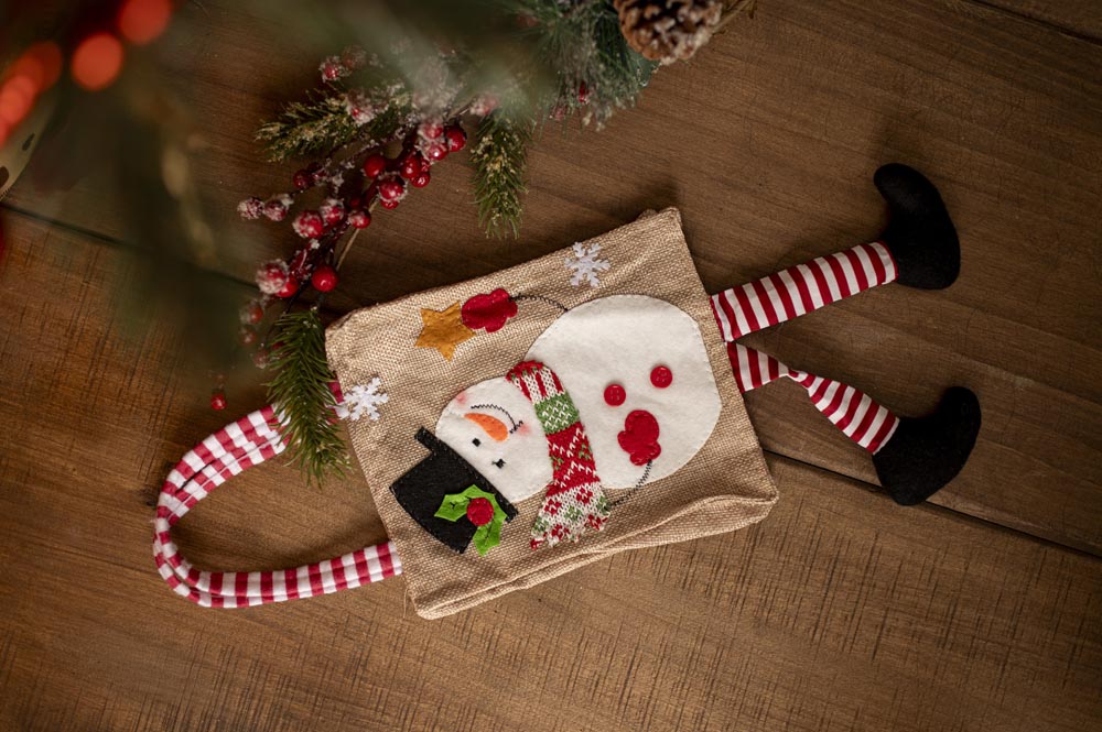 Torba Prezentowa 150x185mm z motywem Bałwana