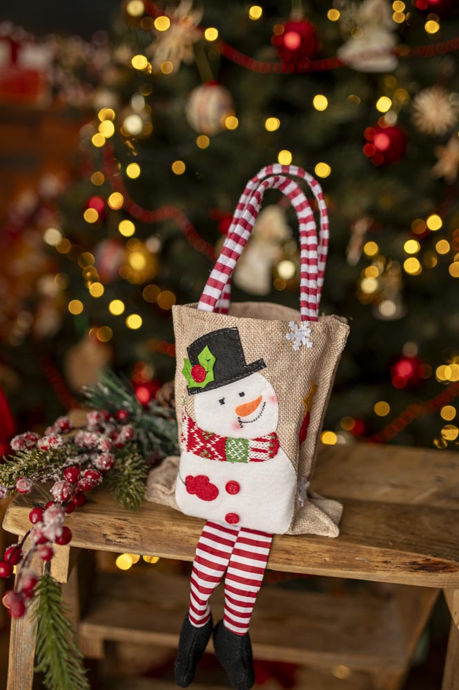 Torba Prezentowa 150x185mm z motywem Bałwana