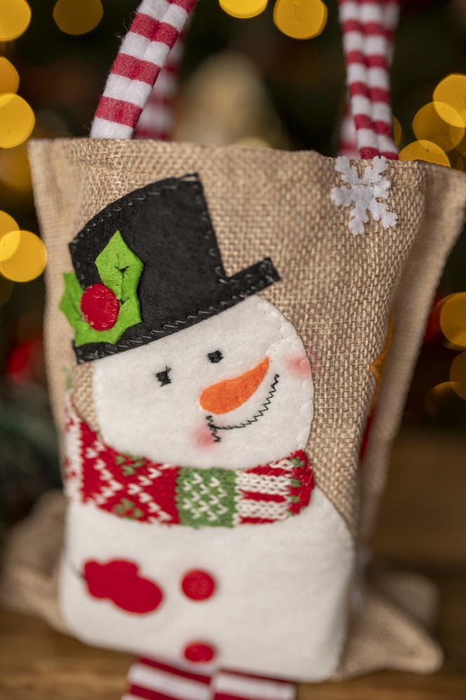 Torba Prezentowa 150x185mm z motywem Bałwana