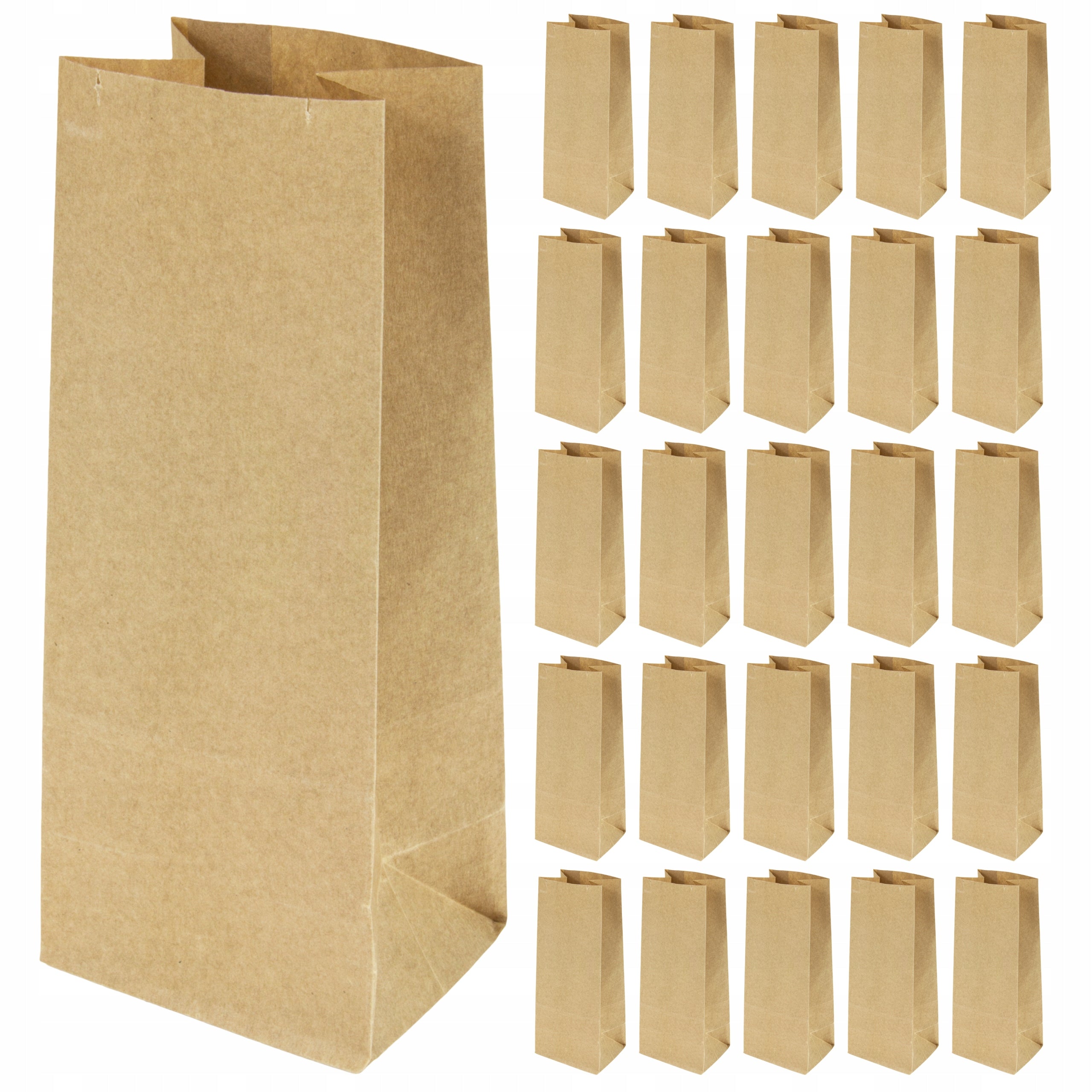Torebki papierowe na KALENDARZ ADWENTOWY - 24 szt 12x9,5x32,5 cm DIY