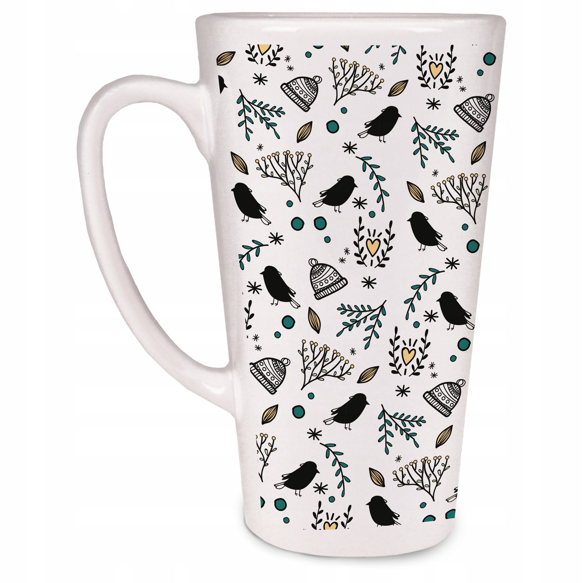 Kubek Świąteczny Czapeczki 450ml