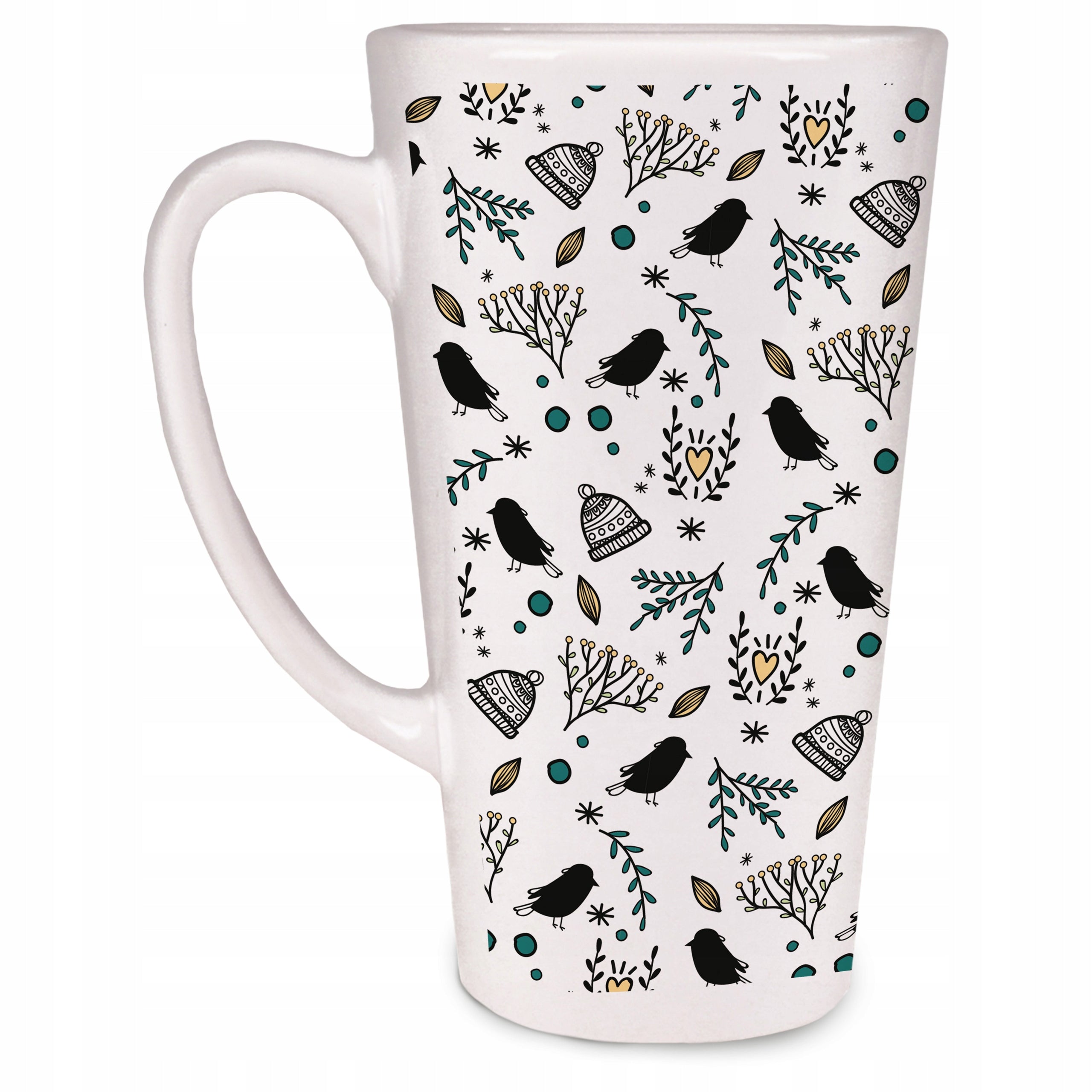 Kubek Świąteczny Czapeczki 450ml