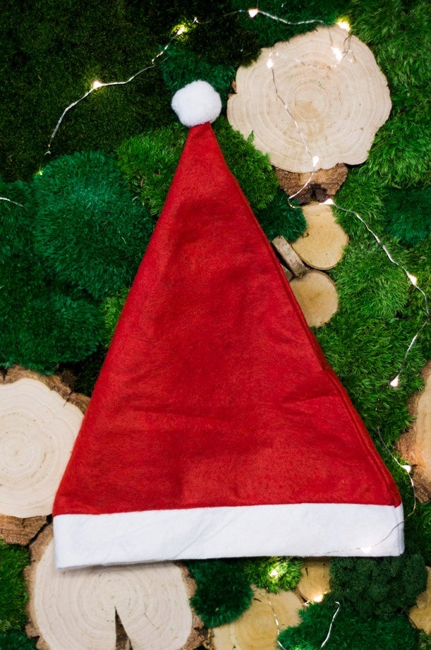 Uniwersalna Czapka Świętego Mikołaja Czerwona