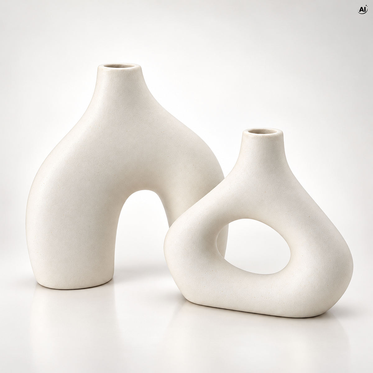 Wazony Ceramiczne 2 szt. Boho