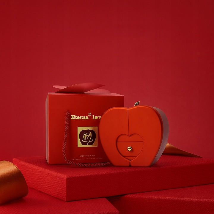 Wieczna Róża Pudełko Serce
