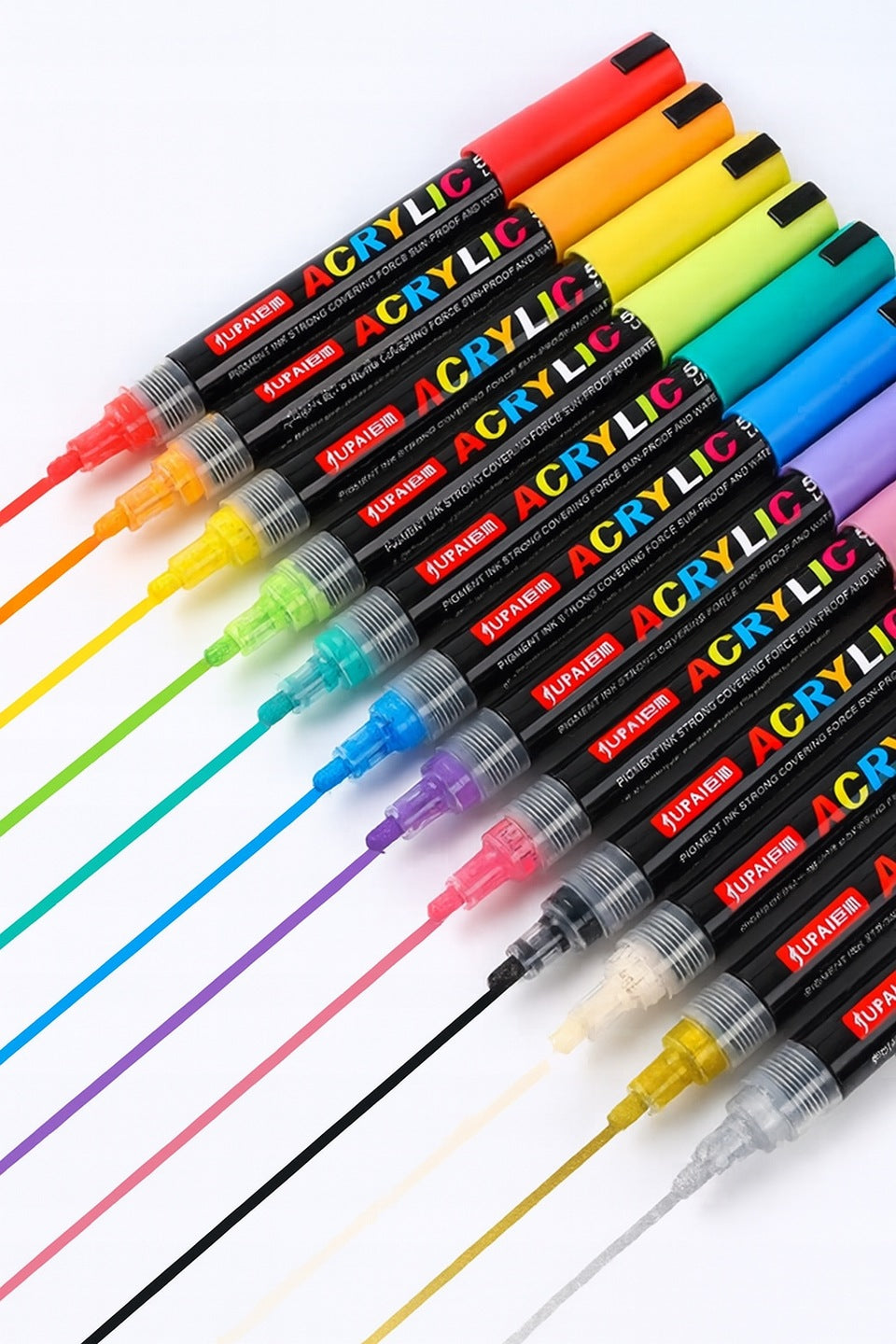 Wodoodporne markery akrylowe