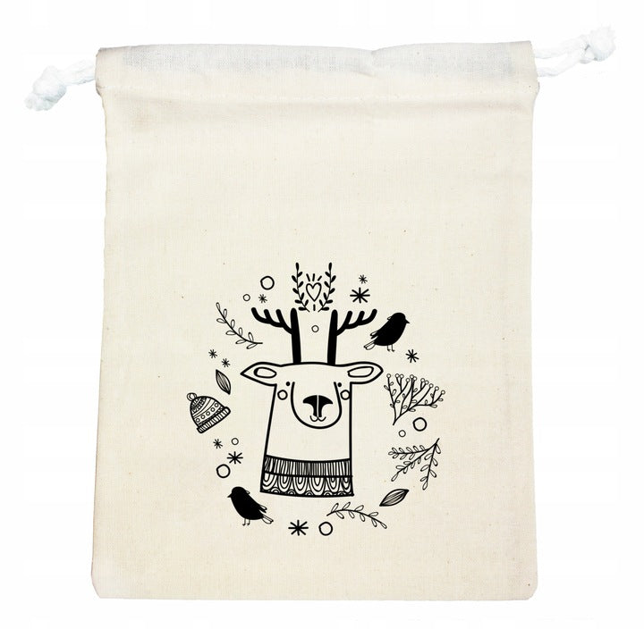 Worek Świąteczny Bawełniany 100x150mm