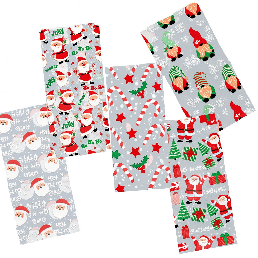 Zestaw Woreczków Celofanowych Świąteczny 20szt.