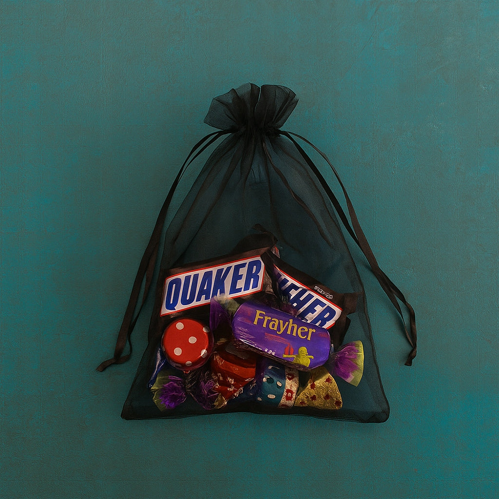 Woreczki z Organzy na Prezent  Zestaw 10 Kolorów