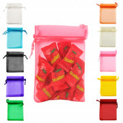 Woreczki z Organzy na Prezent  Zestaw 10 Kolorów