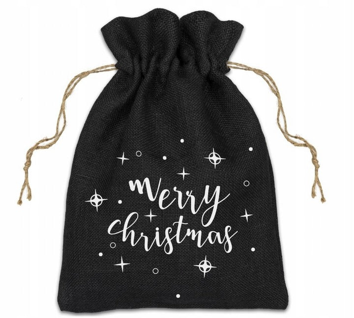 Worek jutowy 300x400mm Czarny