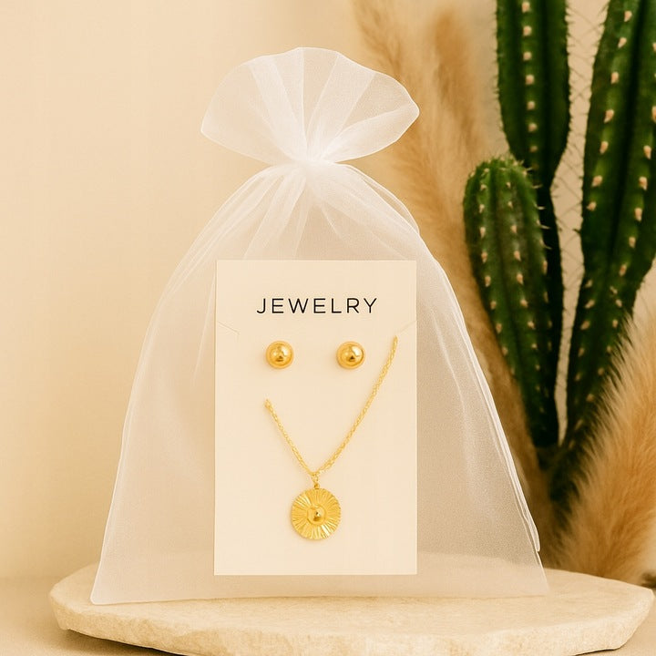 Worki Z Organzy 150x200mmBiały 10szt