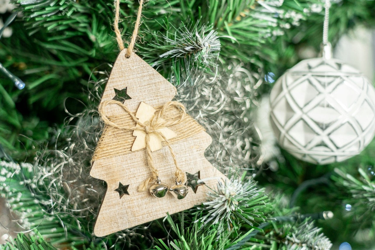 Zawieszki na Choinkę Drewniane